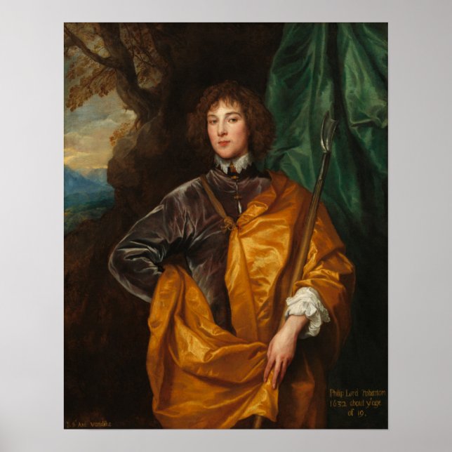 Van Dyck - Philip Lord Wharton Poster (Framsidan)