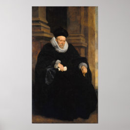 Van Dyck - Porträtt av en genovesisk gentleman Poster