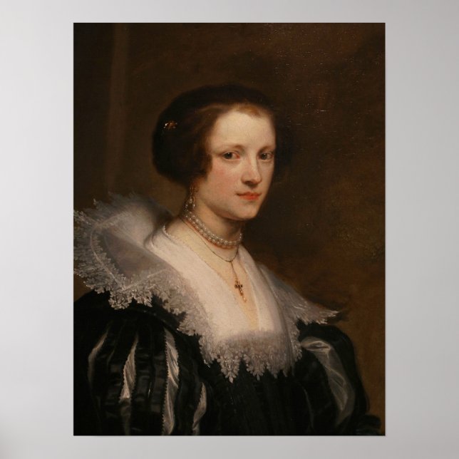 Van Dyck - Porträtt från Anna Wake Poster (Framsidan)