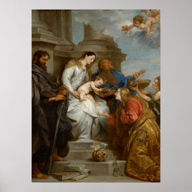 Van Dyck - Rosalia Peter och Paul Poster (Framsidan)