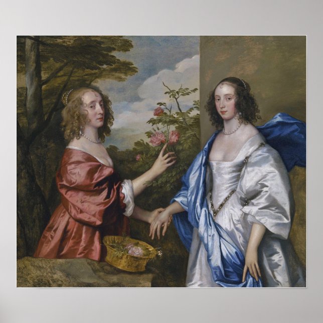 Van Dyck - Systrarna Cheeke Poster (Framsidan)