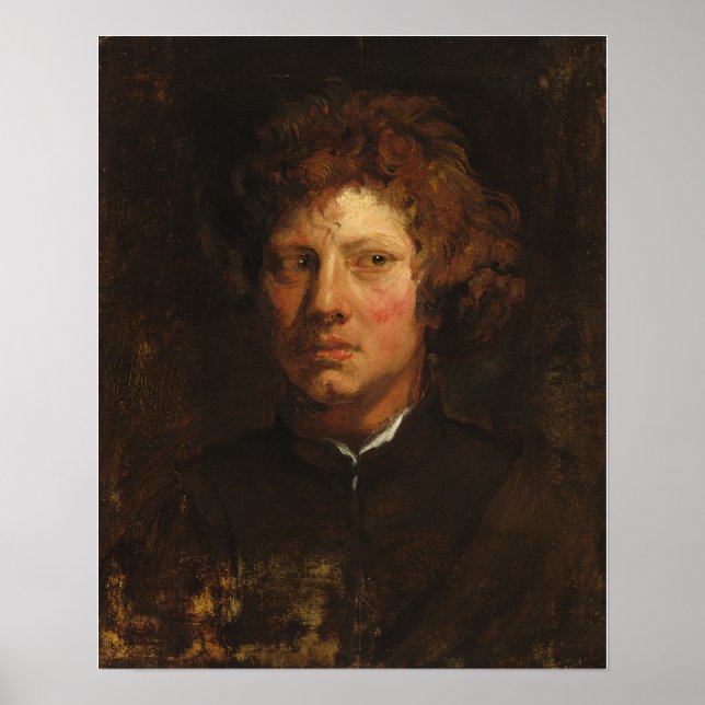 Van Dyck - Ung mans huvud Poster (Framsidan)