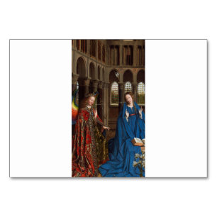 Van Eycks Bebådelse Premium Katedral Ljus Bordsnummer