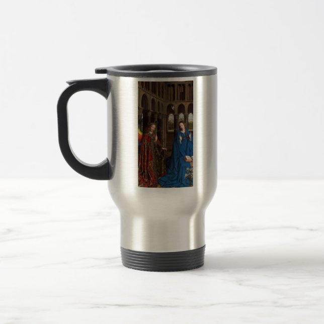 Van Eycks Bebådelse Premium Katedral Ljus Resemugg (Vänster)