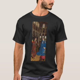 Van Eycks Bebådelse Premium Katedral Ljus T Shirt