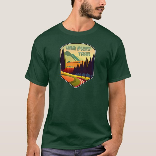 Van Fleet Trail Florida Färg T Shirt (Framsida)