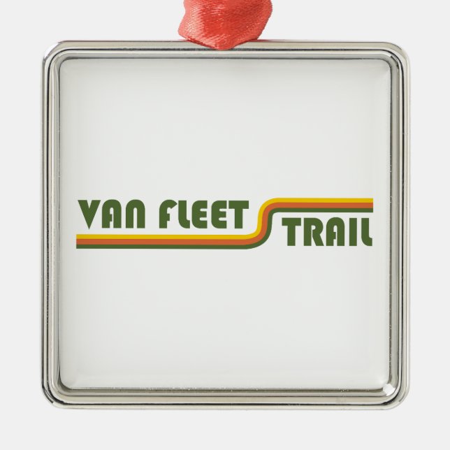 Van Fleet Trail Florida Julgransprydnad Metall (Framsidan)