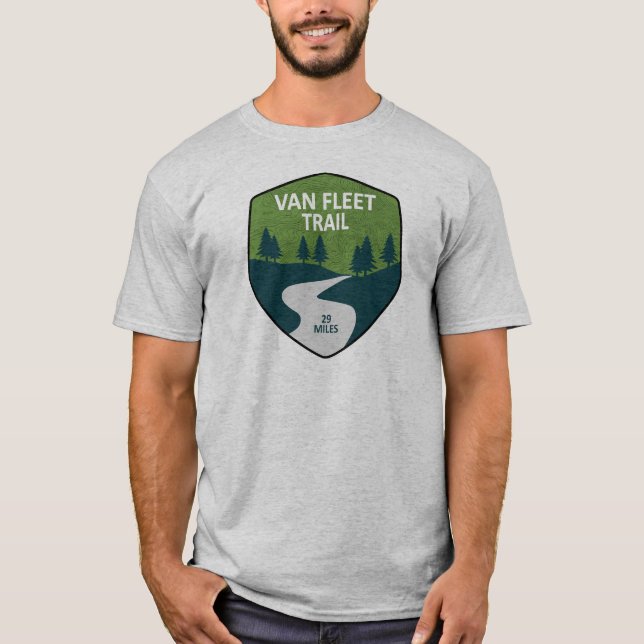 Van Fleet Trail Florida T Shirt (Framsida)