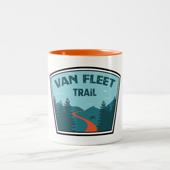 Van Fleet Trail Florida Två-Tonad Mugg (Center)