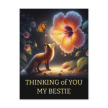 Vän födelsedag Mörka Skogen Räf Flora