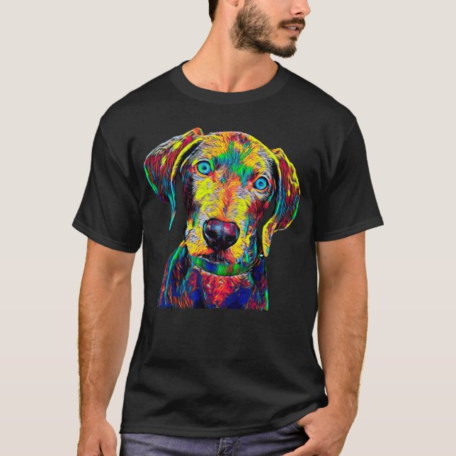 Vän för avel för Weimaraner hund avelnhusdjur T Shirt (Framsida)