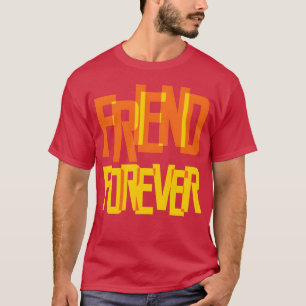 vän forever love vänner för evigt par bror t shirt