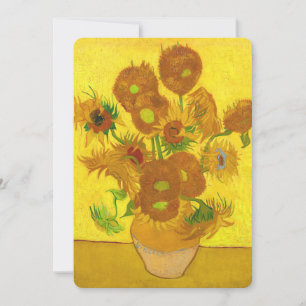 Van Gogh-15 solblommor i Vas Fine Art