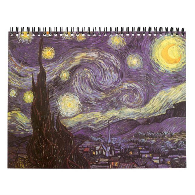 Van Gogh 18 månader tillbaka till skolan Kalender (Omslag)