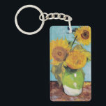 Van Gogh - 3 Sunblommor i Vas<br><div class="desc">Tre solrosor i en Vas/Vas avec-trois tournesols - Vincent Van Gogh,  augusti 1888 - Solblommor 1888,  första versionen (F453)</div>