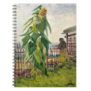 Van Gogh - Allotment med solros Anteckningsbok