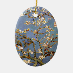 Van Gogh Almond Blommar Julgransprydnad Keramik