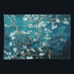 Van Gogh Almond Blommar Mörk  Teal Kökshandduk<br><div class="desc">Ge ditt kök elegans med mörken teal Van Gogh Almond Blommars kökshandduk. Inspinerad av Van Goghs ikoniska mästerverk, dyker de känsliga mandelns blommar upp vackert mot rikens tealbakgrund och skapar ett utseende som känns både klassiskt och modernt. Mjuk, hållbar och absorberande handduk är lika praktiskt som snyggt - perfekt för...</div>