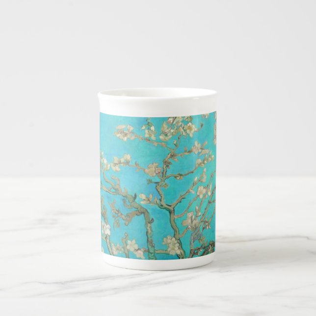 Van Gogh Almond Blommars Benporslin Mugg (Framsidan)