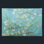 Van Gogh Almond Blommars Bordstablett<br><div class="desc">Konstnär: Vincent Van Gogh Titel: Almond Blommars ändrade färg med 2gullordUtformning av vincent van gogh,  van gogh,  mandel blommar,  teal,  blommor,  blommigt,  vår,  sofistikerad,  dekorerad</div>