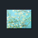 Van Gogh Almond Blommars Canvastryck<br><div class="desc">Konstnär: Vincent Van Gogh Titel: Almond Blommars ändrade färg med 2gullordUtformningar</div>