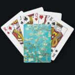 VAN GOGH Almond Blommars Casinokort<br><div class="desc">"van gogh",  vincent,  "mandel-blommar",  blommor,  "berömd-målning",  vintage,  "bra konst",  blommigt,  blått</div>