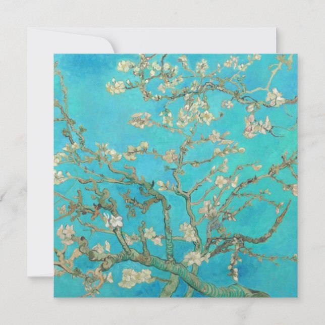 Van Gogh Almond Blommars Inbjudningar (Framsida)
