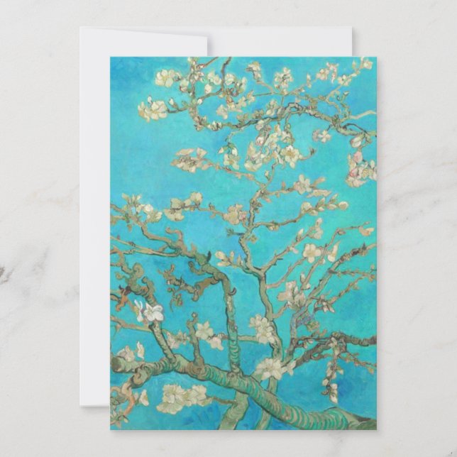 Van Gogh Almond Blommars Inbjudningar (Framsida)