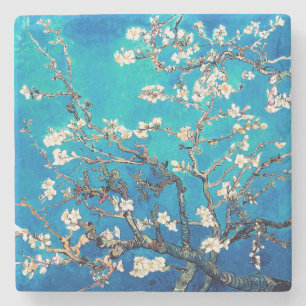 Van Gogh Almond Blommars klarturkos Stenunderlägg