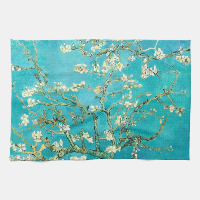 VAN GOGH Almond Blommars Kökshandduk (Horisontell)