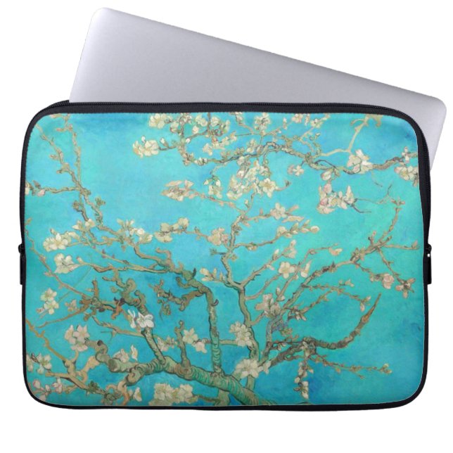 Van Gogh Almond Blommars Laptop Fodral (Framsidan)