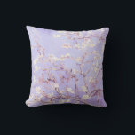 Van Gogh Almond Blommars Lavender Kudde<br><div class="desc">Almond Blommars av Vincent Van Gogh färg,  ändring av upphovsrätten 2gullordDesigns/ PureVintage Kärlek Skaffa skönheten hos Van Gogh's älskade Almond Blommar i färger som matchar ditt hem. vincent van gogh,  van gogh,  mandel blommar,  blommor,  blommigt,  söt,  vacker.</div>