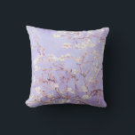 Van Gogh Almond Blommars Lavender Kudde<br><div class="desc">Almond Blommars av Vincent Van Gogh färg,  ändring av upphovsrätten 2gullordDesigns/ PureVintage Kärlek Skaffa skönheten hos Van Gogh's älskade Almond Blommar i färger som matchar ditt hem. vincent van gogh,  van gogh,  mandel blommar,  blommor,  blommigt,  söt,  vacker.</div>