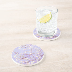 Van Gogh Almond Blommars LavenderSandstone Underlä Underlägg