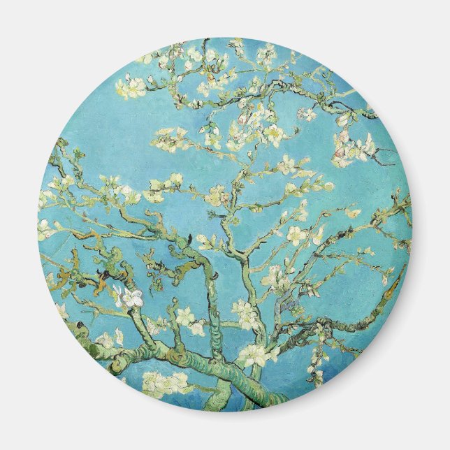 Van Gogh Almond Blommars Magnet (Framsidan)