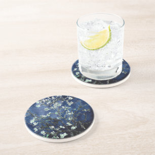 Van Gogh Almond Blommars Midnight Blue Underlägg