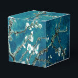 Van Gogh Almond Blommars: Mörk Teal Presentaskar<br><div class="desc">"Wrap Your Gifts in Art" Gör dina speciella tillfällen oförglömliga med favoritlådor som visar Van Goghs mandelfärgade Blommar i rik mörk teal. Perfekt för bröllop, duschar och party, dessa rutor gör små symboliska mynt till konstnärliga skatter. blommar med mandel, Van Gogh party favors, konstinspirerad bröllop box, blommigt presentbox, mörk teal...</div>