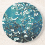 Van Gogh Almond Blommars: Mörk Teal Underlägg<br><div class="desc">"Skydda Yta med Stil" Välj pappra eller varaktiga underlägg för engångsbruk med tillägg av Van Goghs mandel-Blommar. Både tillför bord och sammankomster ett konstnärligt fläkt. blommar,  Van Gogh dricker tillbehör,  konstinspirerad bord-beskyddare,  blommigt cocktail underlägg,  mörk teal elegant home underlägg,  pub konst bror set set set set set set set</div>