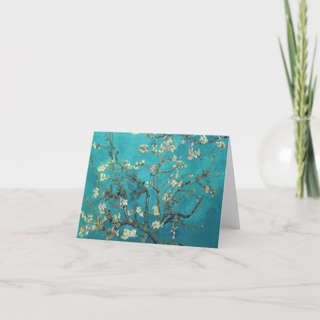 Van Gogh Almond Blommars Note Card Kort (Framsida)