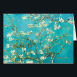 Van Gogh Almond Blommars OBS Kort<br><div class="desc">"van gogh",  vincent,  "mandel-blommar",  blommor,  berömd,  målning,  vintage,  konst,  blommigt,  blått</div>