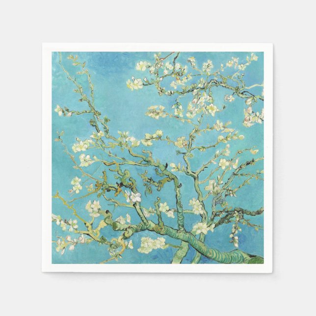 Van Gogh Almond Blommars Pappersservett (Framsidan)