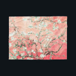 Van Gogh Almond Blommars peach Fleecefilt<br><div class="desc">Almond Blommars av Vincent Van Gogh färg,  ändring av upphovsrätten 2gullordDesigns/ PureVintage Kärlek Skaffa skönheten hos Van Gogh's älskade Almond Blommar i färger som matchar ditt hem. vincent van gogh,  van gogh,  mandel blommar,  blommor,  blommigt,  söt,  vacker.</div>