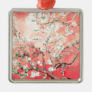 Van Gogh Almond Blommars Peach Julgransprydnad Metall