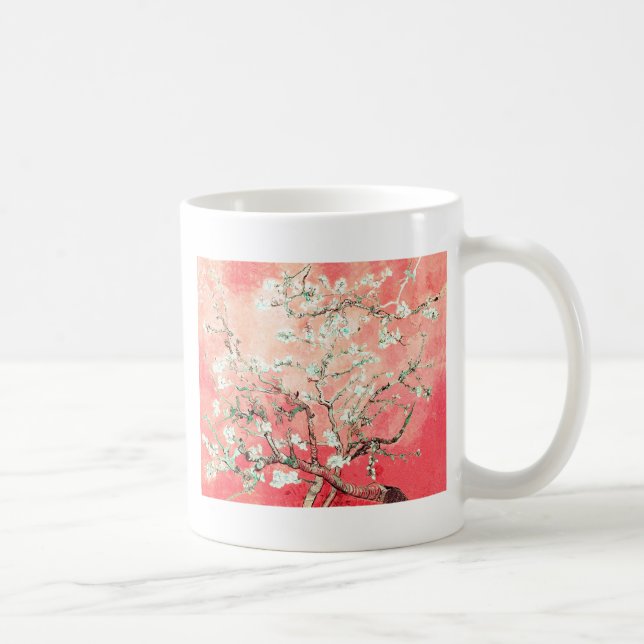 Van Gogh Almond Blommars Peach Kaffemugg (Höger)
