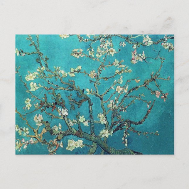 Van Gogh Almond Blommars Postcard Vykort (Framsida)