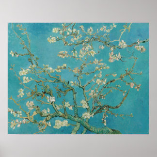 Van Gogh Almond Blommars Poster