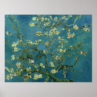 Van Gogh Almond Blommars Poster