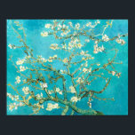 VAN GOGH - Almond Blommars Poster<br><div class="desc">"van gogh vincent",  "mandel blommar",  blommor,  "berömd tavla",  vintage,  "bra konst",  blommigt,  blått,  vangogh</div>