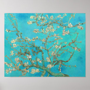 Van Gogh Almond Blommars Poster