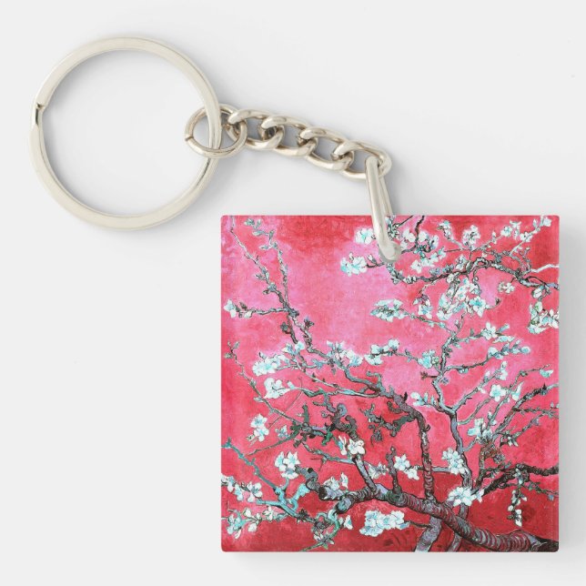 Van Gogh Almond Blommars Red blue (Framsidan)